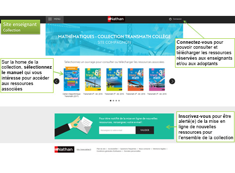 sites compagnons enseignant collection