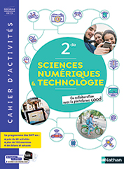 Cahier de Sciences numériques et technologie 2de