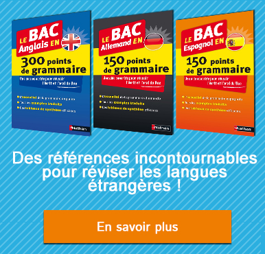 Le Bac en générique langues