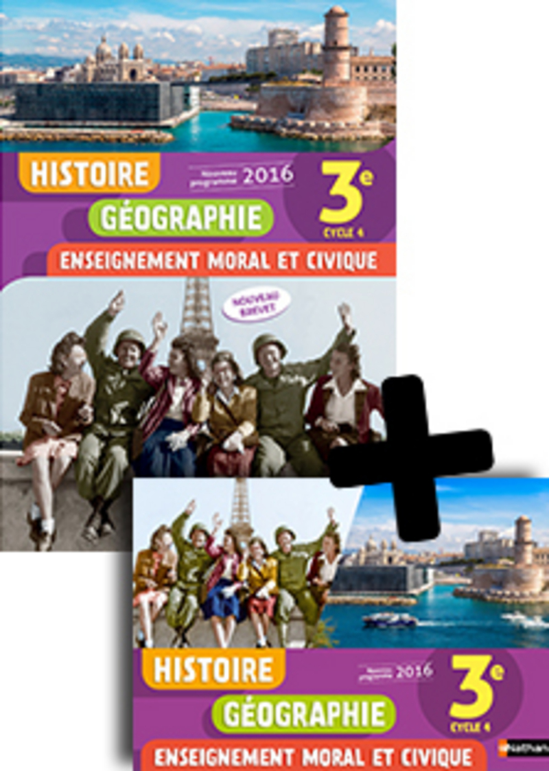 Livre Histoire Geo 3eme Nathan En Ligne Histoire-Géographie-EMC 3e - Manuel numérique élève - 3133091193058