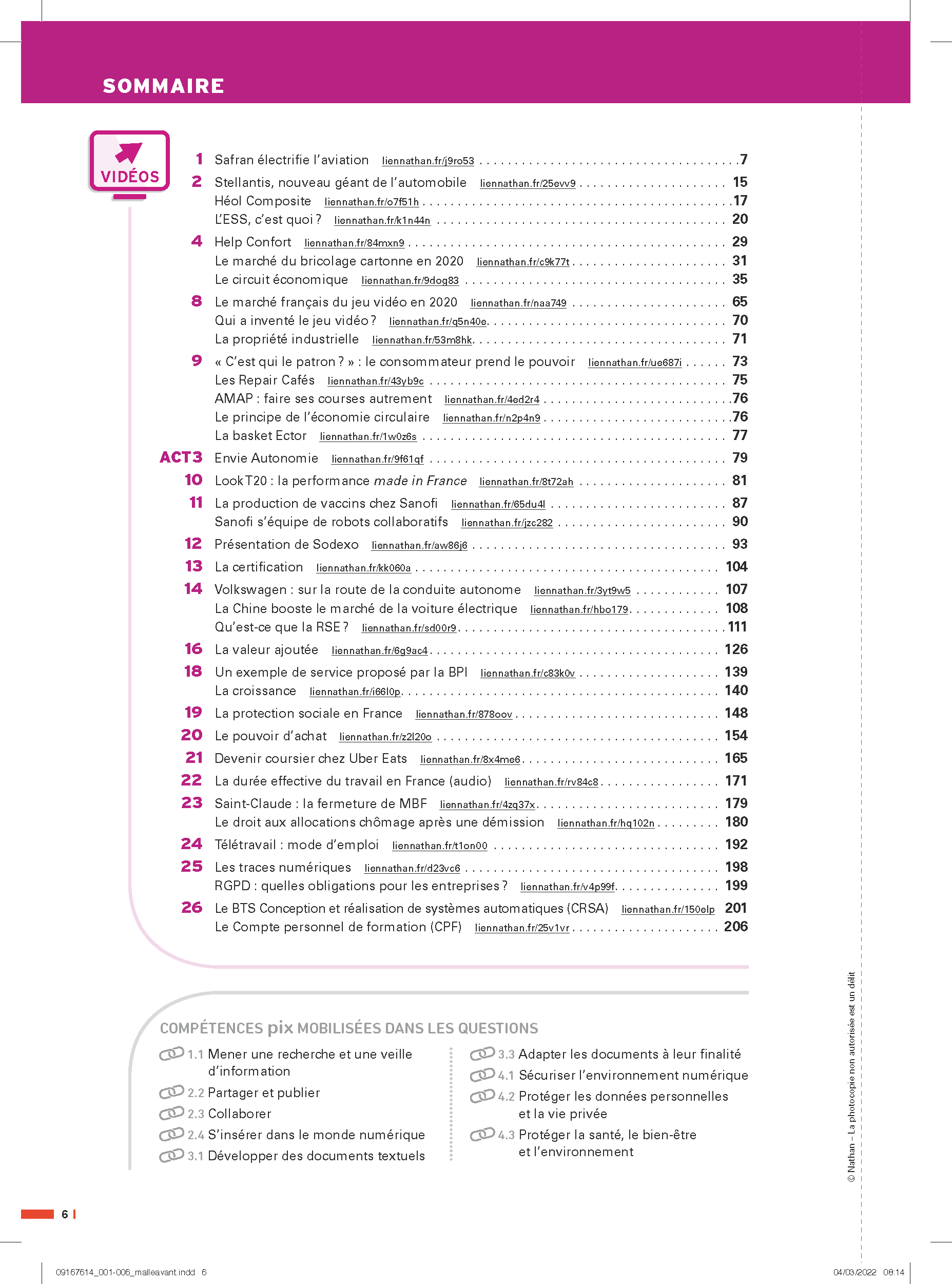 Économie-Gestion - 2de/1re/Tle Bac Pro Industriels - Livre + Licence ...