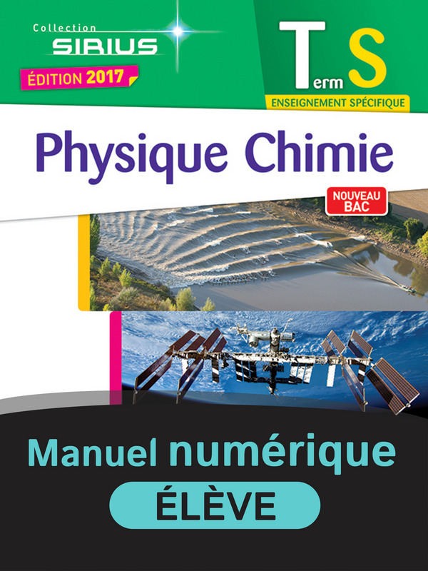 Manuel Physique Chimie Cycle 4 Nathan Physique Chimie Sirius Terminale S - Manuel numérique élève
