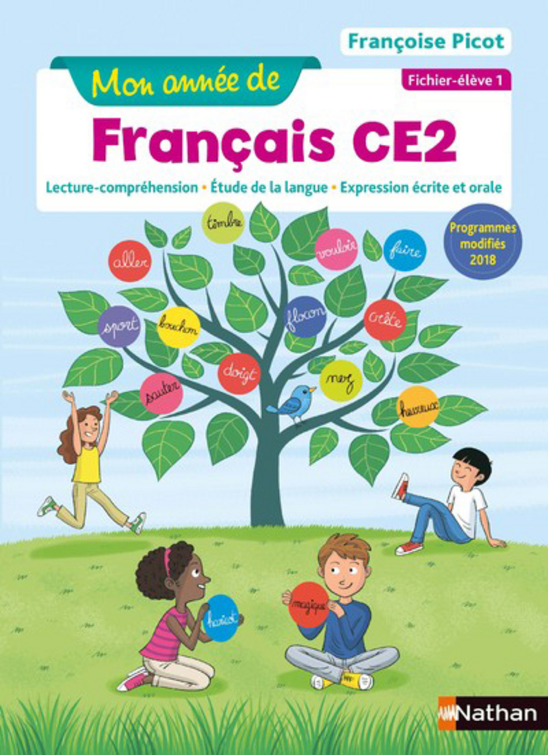 Mon Année De Français Ce2 Fichier élève 1 Fichier De Lélève 9782091249650 Éditions Nathan