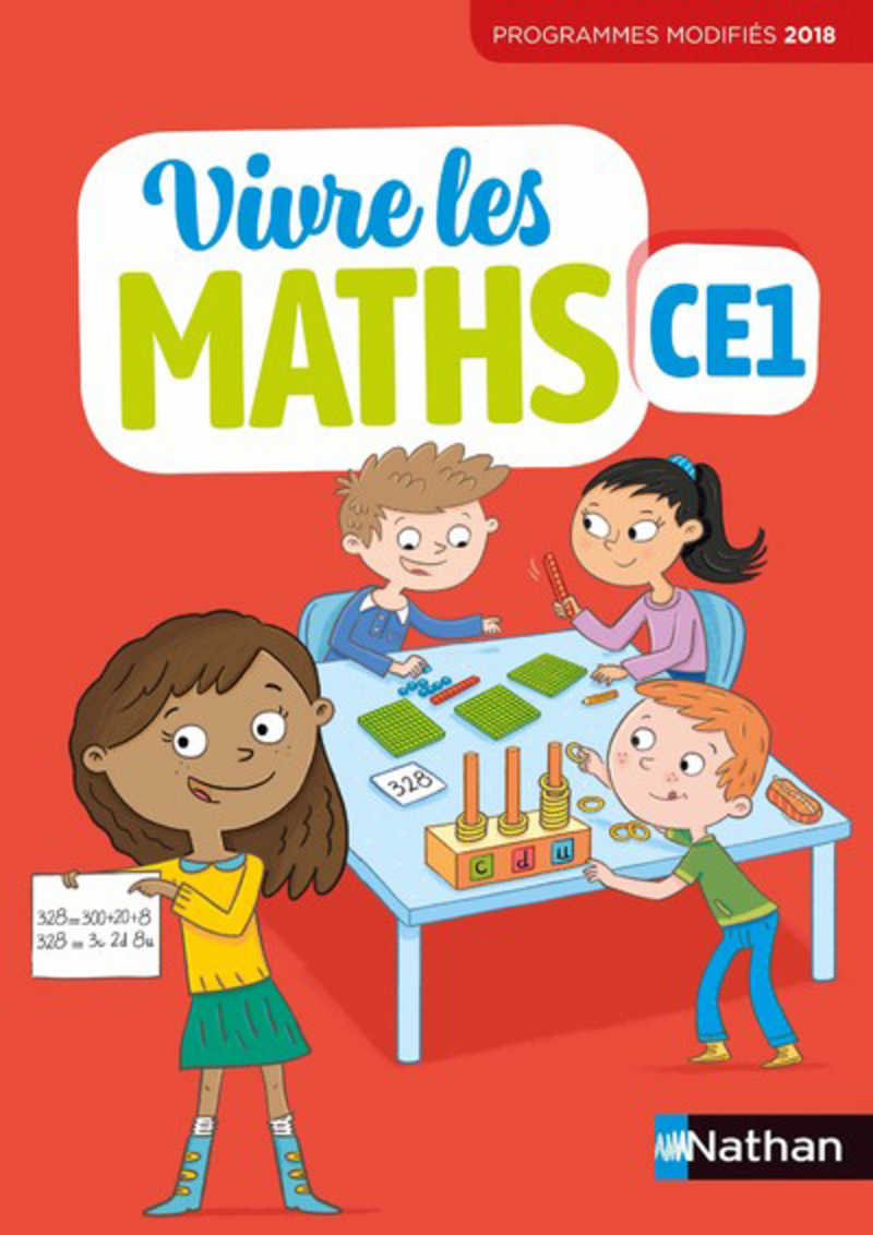 Vivre les maths - CE1 - Fichier de l'élève - 9782091249711 | Éditions Nathan