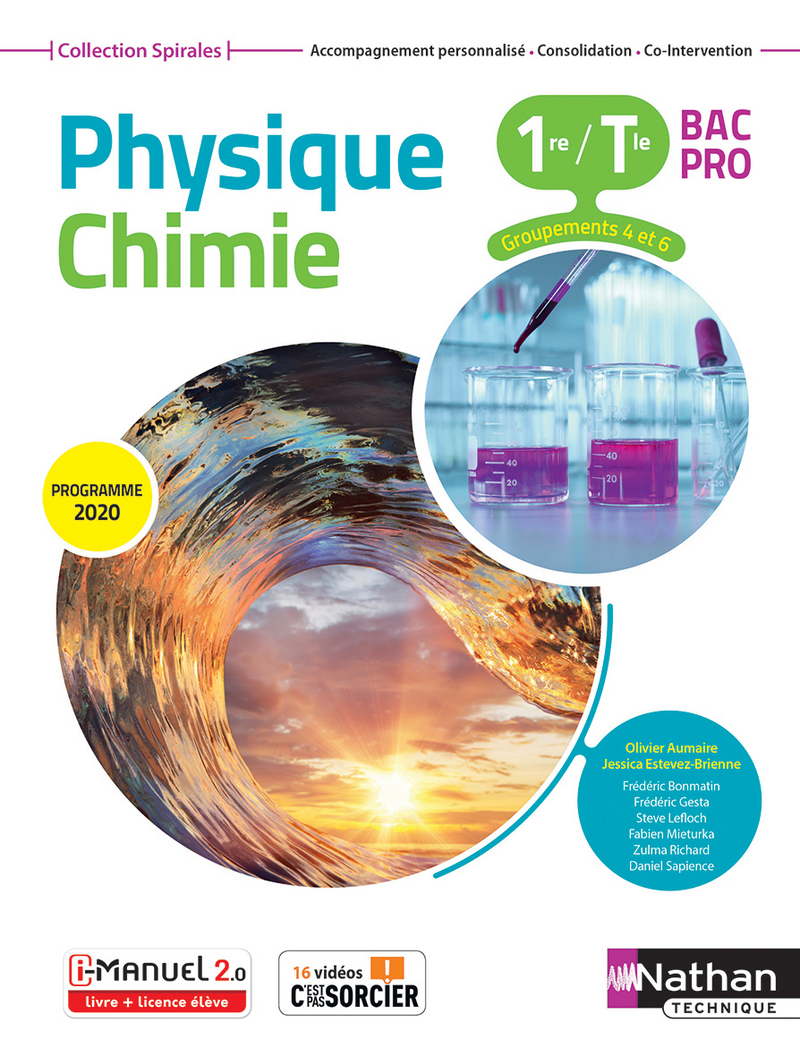 Physique Chimie 5eme Nathan Corrigé Pdf Physique-Chimie - 1re/Tle Bac Pro - Groupements 3, 4, 5 et 6 - Livre