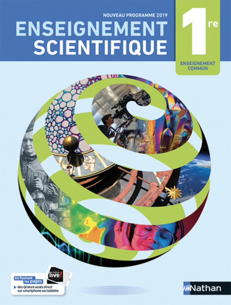 Ed 2019 Livre élève Enseignement scientifique 1re 