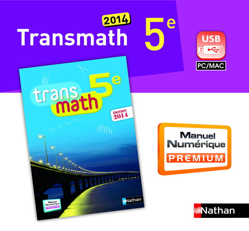 Transmath 5eme Manuel En Ligne Gratuit Transmath 5e - Manuel numérique enrichi enseignant-Clé USB - Pack de 3