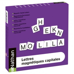 Lettres magnétiques capitales