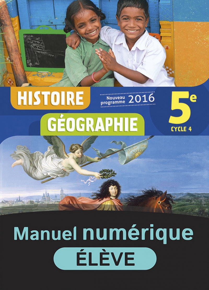 Manuel Histoire Géographie 5ème En Ligne Histoire-Géographie 5e - Manuel numérique élève - 9782091128443 | Éditions  Nathan