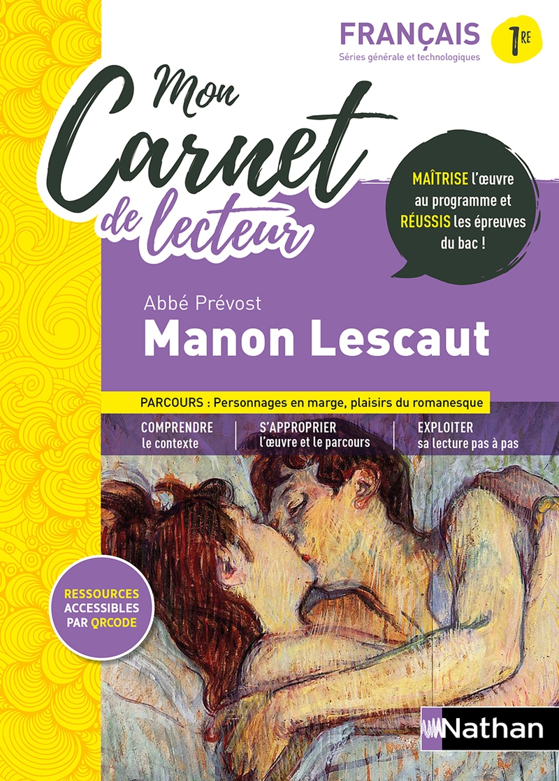 Mon Carnet De Lecteur : Manon Lescaut ? Abbé Prévost - Bac Français ...