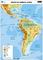 L'Amérique latine en espagnol : Relief / Politique 
