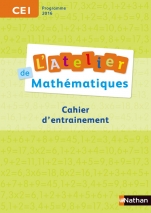 Pack 5 cahiers L'Atelier de Mathématiques CE1