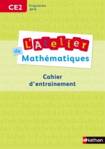 Pack 5 cahiers L'Atelier de Mathématiques CE2