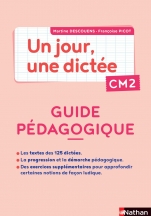 Un jour, une dictée - Guide pédagogique + 1 cahier corrigé CM2 