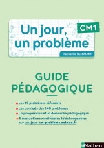 Un jour, un problème - Guide pédagogique + Cahier élève CM1