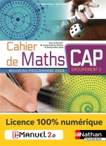 Cahiers de Maths - CAP Groupement 2