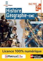 Histoire-Géographie - EMC - 2de Bac Pro - coll. Dialogues