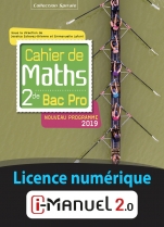 Cahier de Maths - 2de Bac Pro
