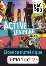 Active Learning - Anglais Bac Pro - Niveau A2>B1+  