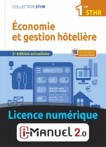 Economie et Gestion Hôtelière - 1re STHR