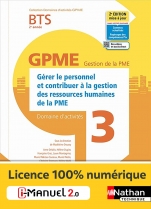 Domaine d'activité 3 - Gérer le personnel et contribuer à la GRH de la PME-  BTS GPME 2ème année