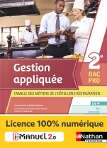 Gestion appliquée - 2de Bacs Pro Cuisine & Commercialisation et Services en Restauration