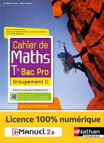 Cahier de Maths - Tle Bac Pro - Groupement C