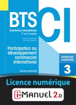 Domaine d'activités 3 - Participation au développement commercial international BTS CI 1re et 2ème années 