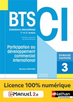 Domaine d'activités 3 - Participation au développement commercial international - BTS CI 1re et 2ème années 