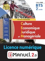 Culture Économique, Juridique et Managériale - 2e année BTS GPME, SAM, NDRC, MCO et CG