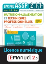 Nutrition-Alimentation et Techniques professionnelles - 2de/1re/Tle Bac Pro ASSP