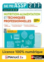 Nutrition-Alimentation et Techniques professionnelles - 2de/1re/Tle Bac Pro ASSP