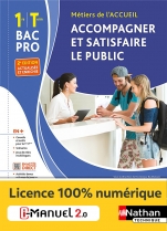 Accompagner et satisfaire le public - 1re/Tle Bac Pro Métiers de l'Accueil