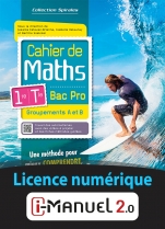 Cahier de Maths - 1re/Tle Bac Pro - Groupements A et B