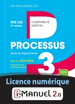 Processus 3 - BTS CG 2ème année - Gestion des Obligations Fiscales (Les processus CG) 