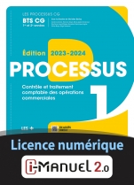 Processus 1 - BTS CG 1ère et 2ème années (Les Processus CG) 