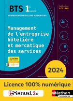 Management de l'Entreprise Hôtelière et Mercatique des Services (MEHMS) - 1ère année BTS MHR