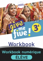 Give me five! 3e - Workbook numérique