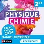 Physique-Chimie Sirius 2de