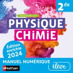 Physique-Chimie Sirius 2de