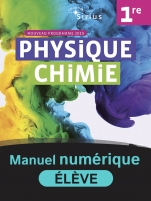 Physique-Chimie Sirius 1re