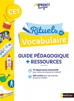 Rituels de vocabulaire - Guide pédagogique CE1 (+ matériel)
