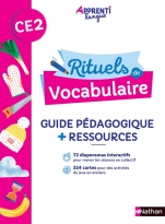 Rituels de vocabulaire - Guide pédagogique CE2 (+ matériel)