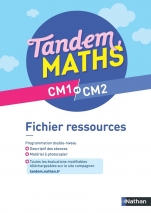 Tandem - Fichier ressources CM1 et CM2