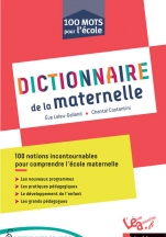 Ebook Dictionnaire de la maternelle
