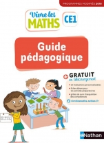 Vivre les maths - Guide pédagogique CE1 - 2019