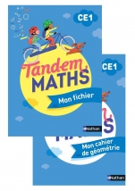 Tandem - Fichier de l'élève + Cahier géométrie CE1