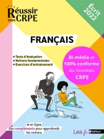 Réussir mon CRPE 2022 - Français écrit - 100% conforme nouveau concours Professeur des écoles - Compléments et tutoriels en ligne inclus
