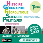 Histoire-Géographie, Géopolitique, Sciences Politiques (HGGSP) Terminale 