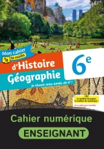 Mon cahier bi-média d'Histoire Géographie 6e